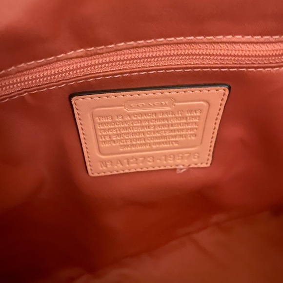 Coach Elegant Shell-Embroidered Tote Bag - Picture 5 of 11